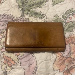 Gucci leather wallet